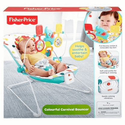 Fisher price colorful baby carnival bouncer