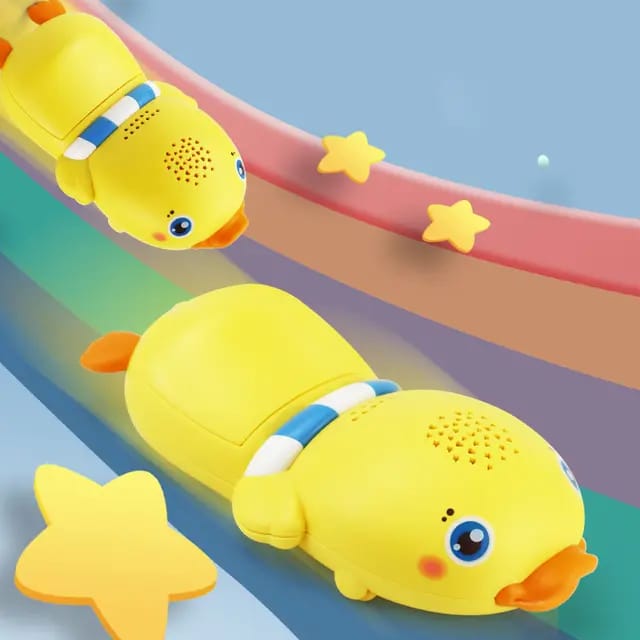 Music duck mobile with light sounds.