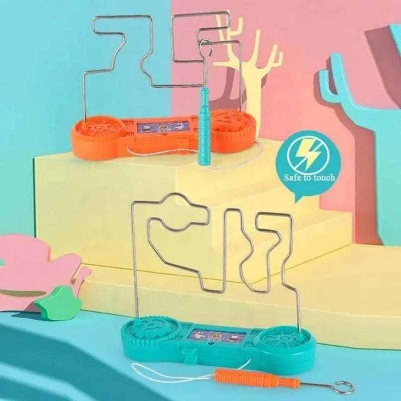 Battery operated funny maze game