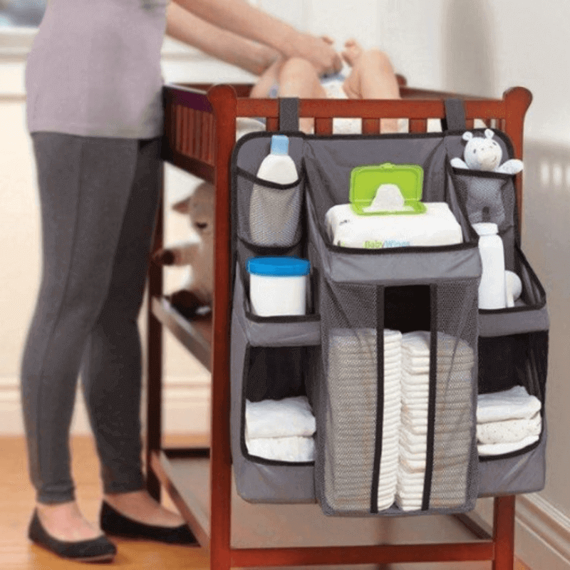 Baby nursery organizer diaper caddy