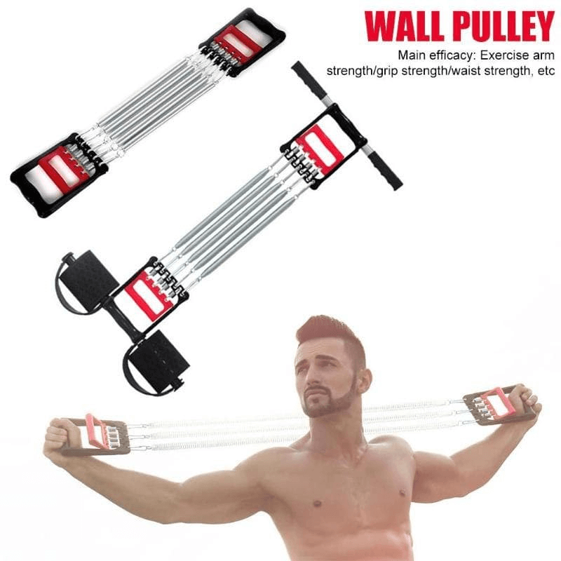 Multifunctional tummy trimmer hand gripper pull-up bar