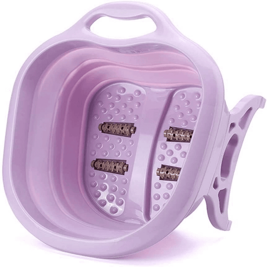 Folding travel foot bath basin feet spa