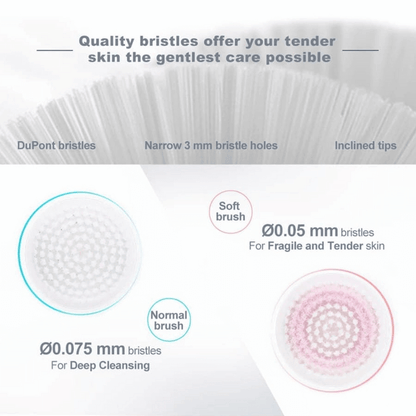 Lavany facial cleansing brush exfoliating