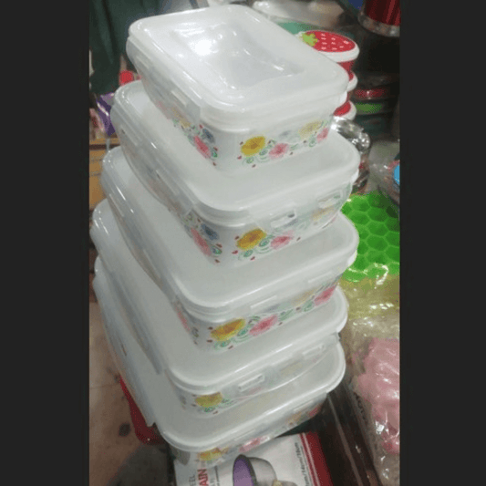 5pcs fresh storage boxes