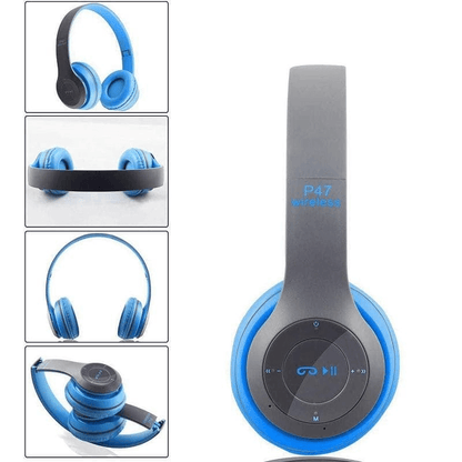 Bluetooth stereo wireless headset subwoofer headphones