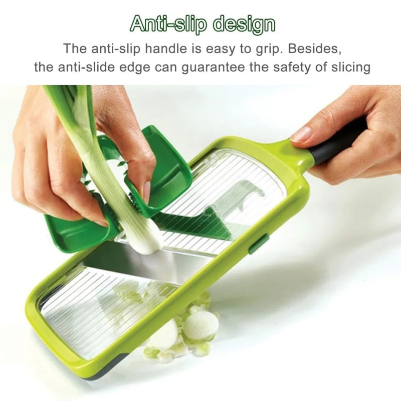 Fruit and Vegetable Slicer with Hand Guard