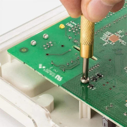 6 In 1 Mini Round Copper Hammer Screw Driver