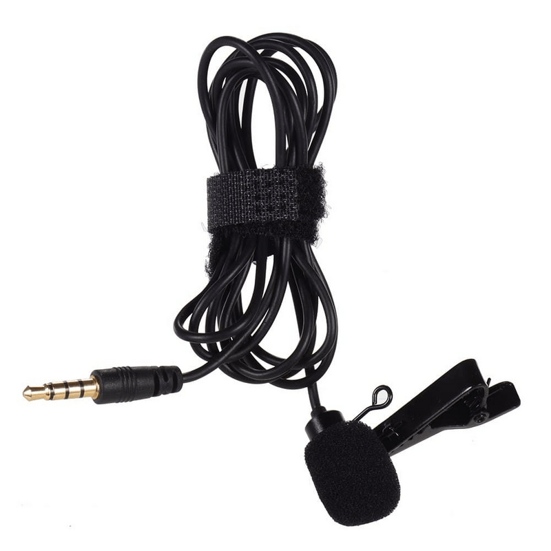 Lavalier microphone omni-directional clip-on mic