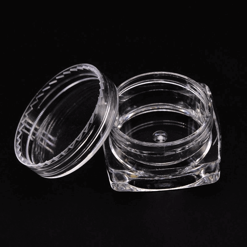 12pcs storage plastic bottle for jewelry cosmetics accessories