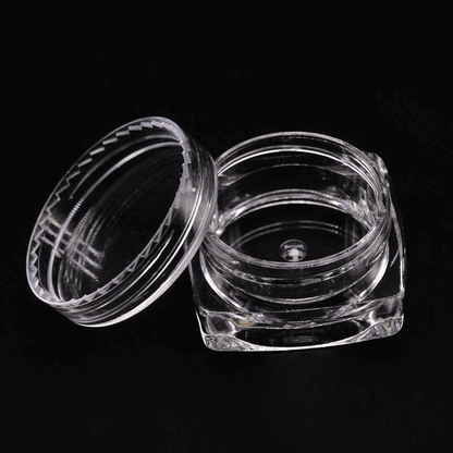 12pcs storage plastic bottle for jewelry cosmetics accessories