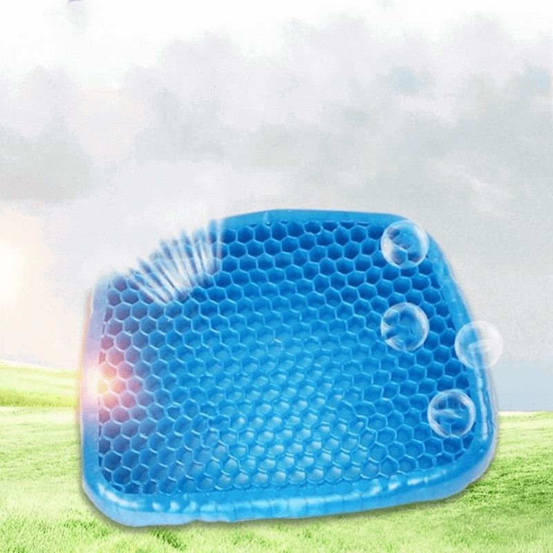 Silicone gel cushion pain relief massage sitter