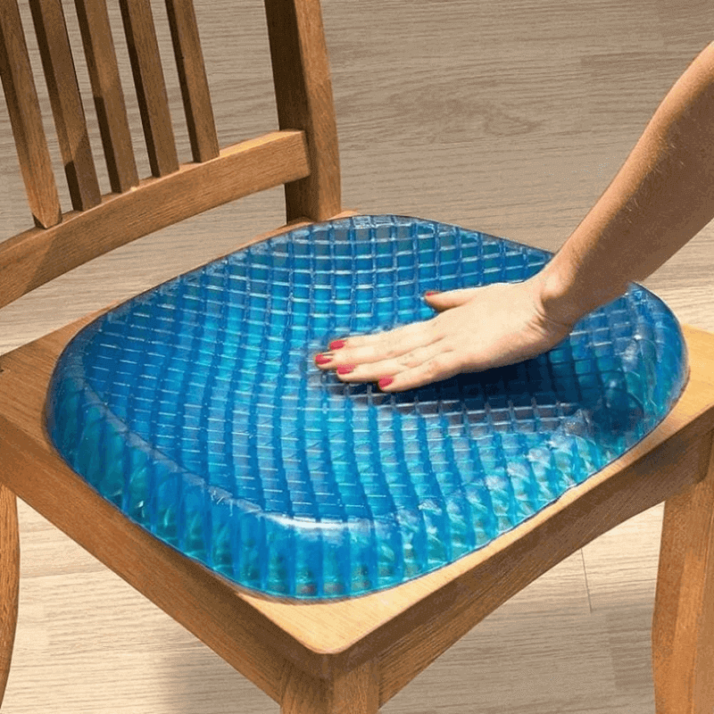 Silicone gel cushion pain relief massage sitter