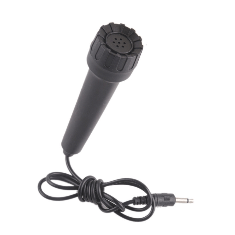 Mini electric piano keyboard with microphone