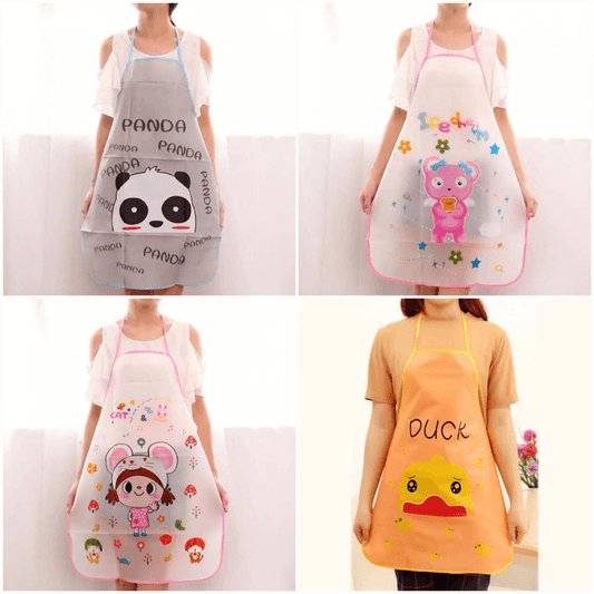 Cute kitchen parachute apron 