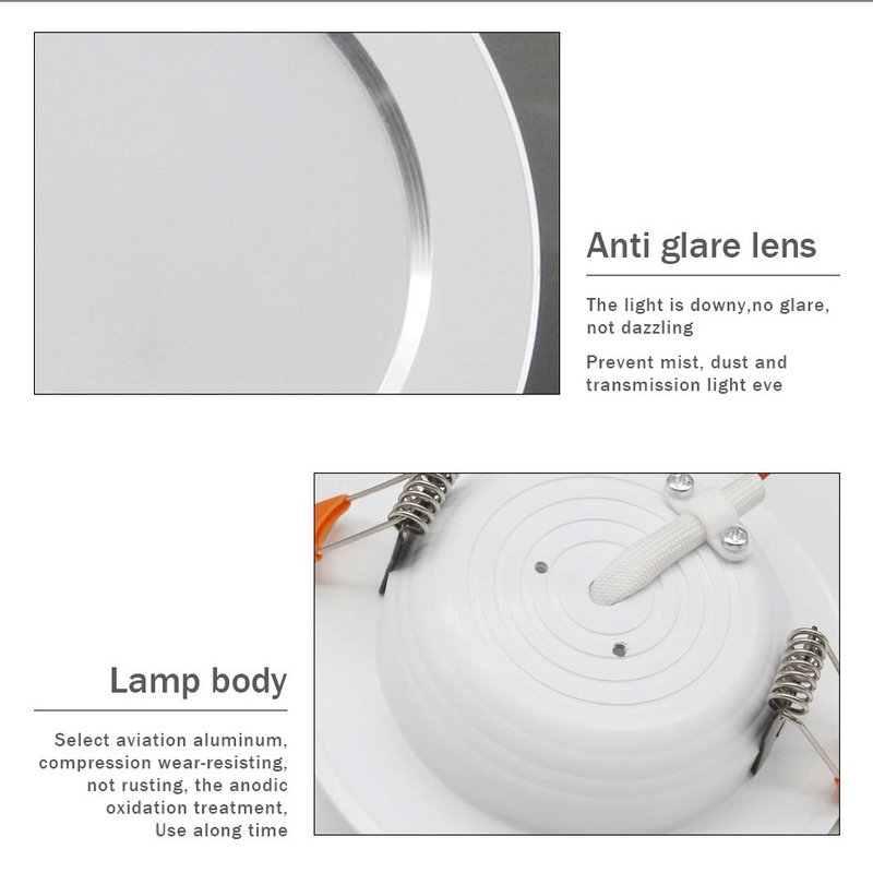 7w led ceiling light spot lighting high brightness
