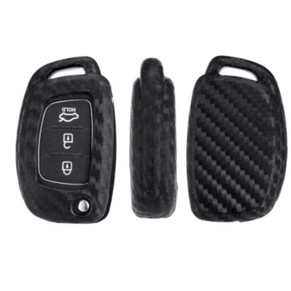 Carbon car key cover hyundai tucson