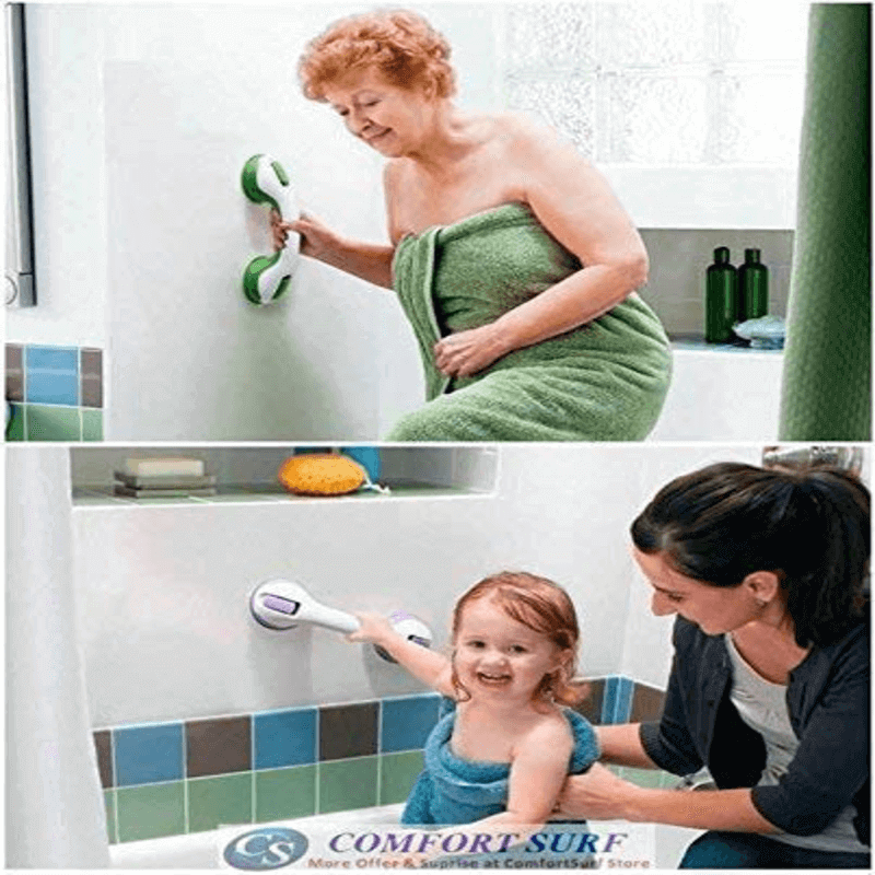 Suction lock helping handle safe grip