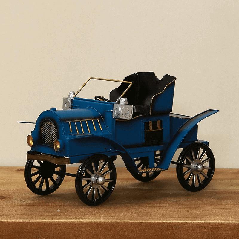 Retro handmade iron car model