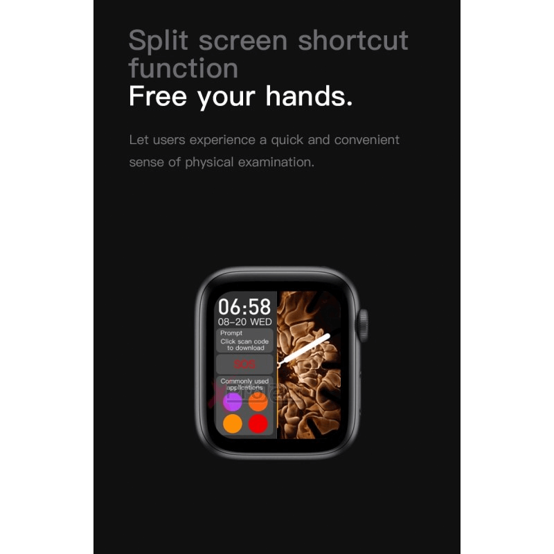 T500 plus pro series 6 fitness smart watch