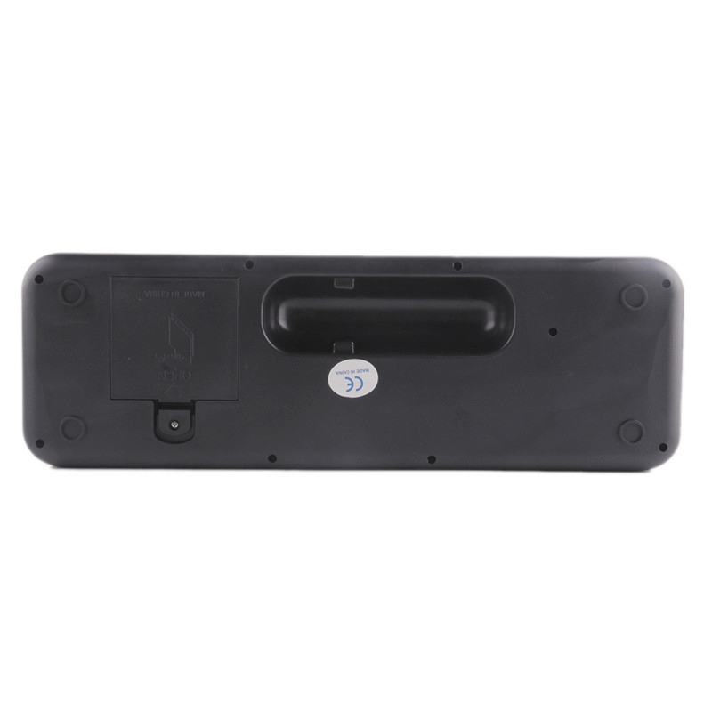 Mini electric piano keyboard with microphone