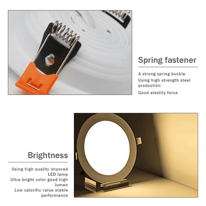 7w led ceiling light spot lighting high brightness