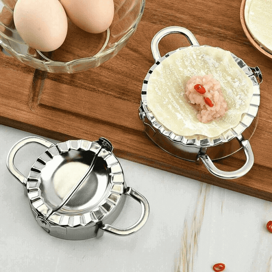 Stainless steel dumpling maker mold