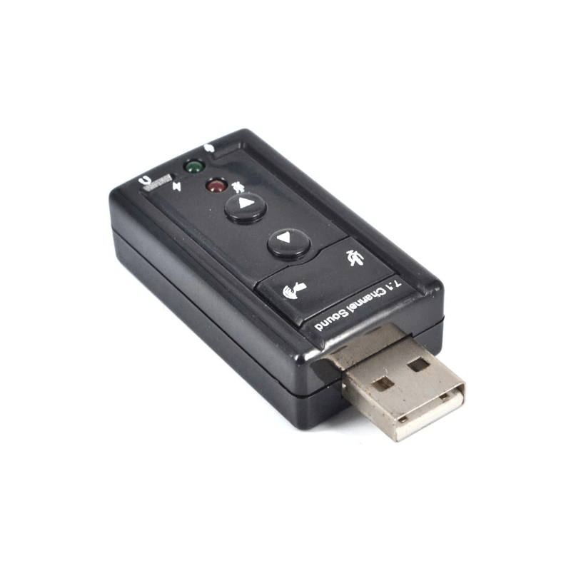 Mini external usb sound card 7.1 ch 3d audio adapter