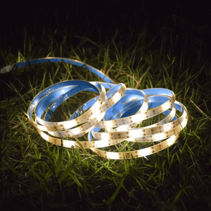 Solar powered strip light