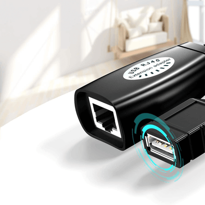 Usb over rj45 usb rj45 extender set