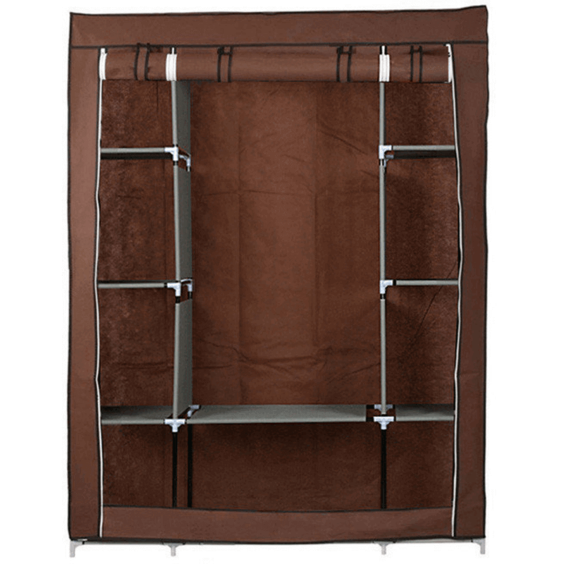 3 layer storage wardrobe foldable shelf rack m 88130