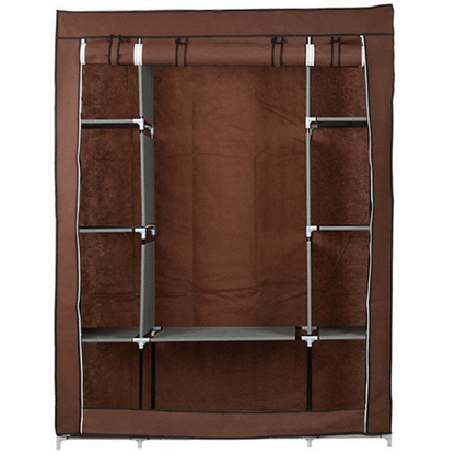 3 layer storage wardrobe foldable shelf rack m 88130