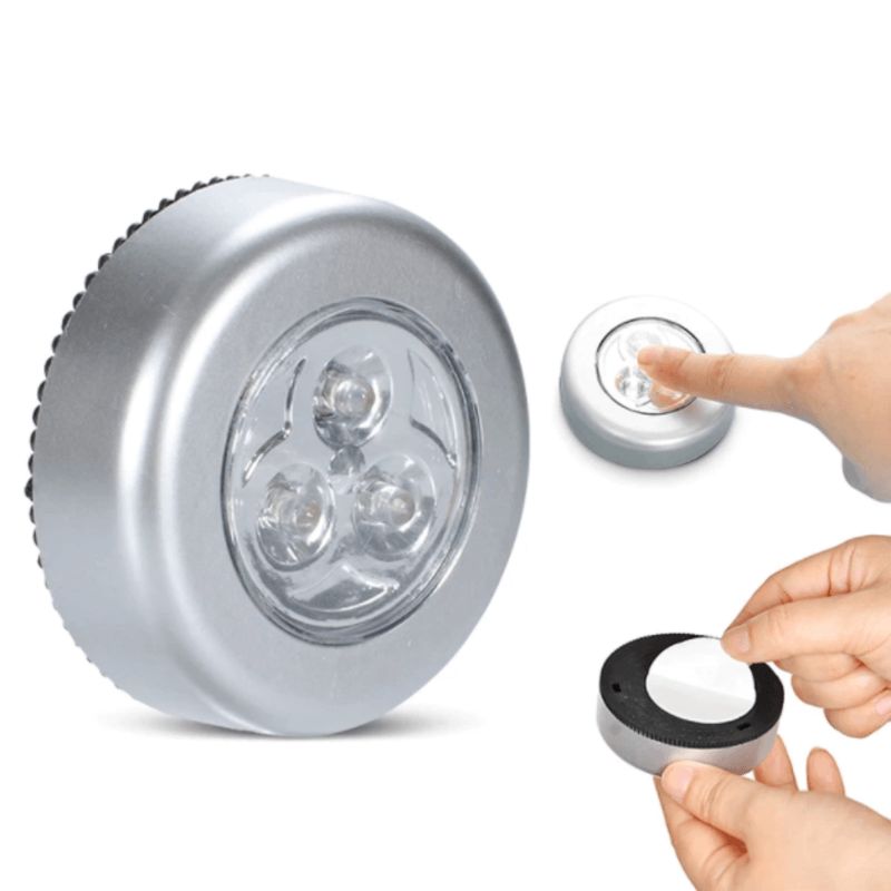 Self stick touch lamp led tap light