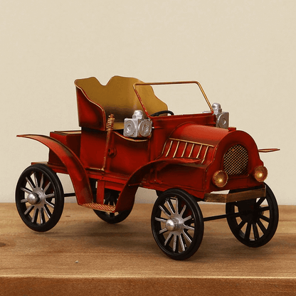 Retro handmade iron car model
