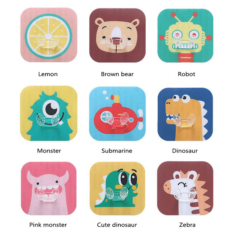 Wall mounted sticky hooks for power plugs – 1pcs