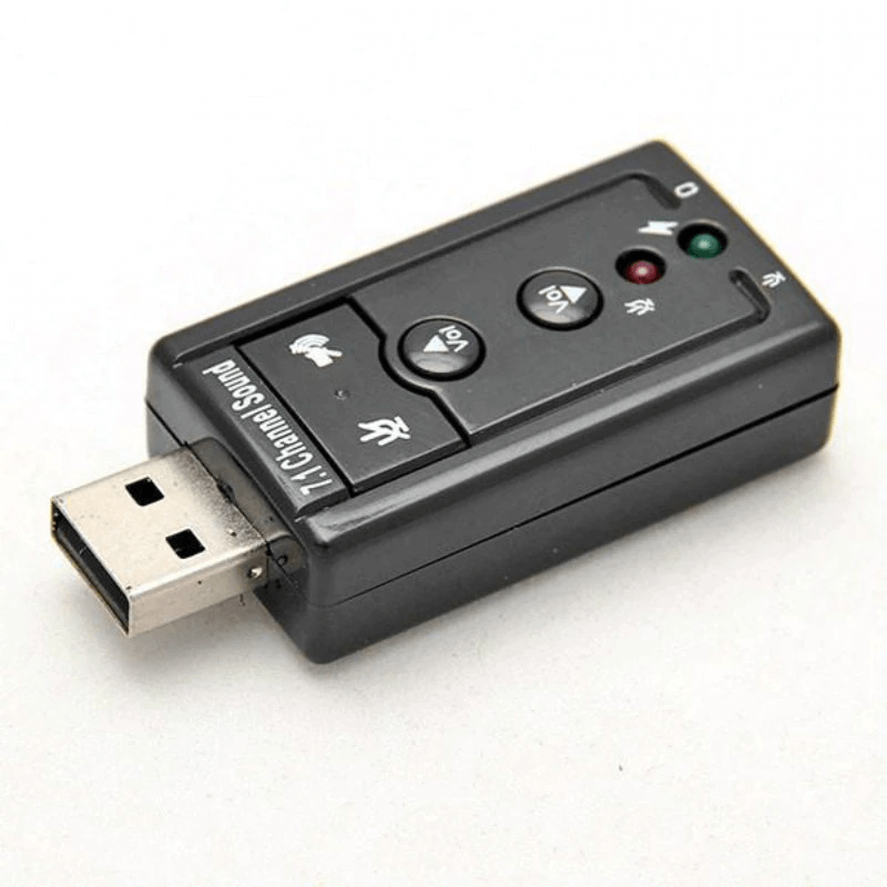 Mini external usb sound card 7.1 ch 3d audio adapter