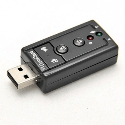 Mini external usb sound card 7.1 ch 3d audio adapter
