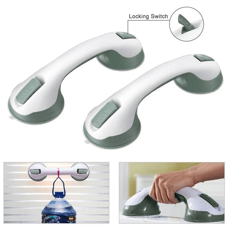 Suction lock helping handle safe grip