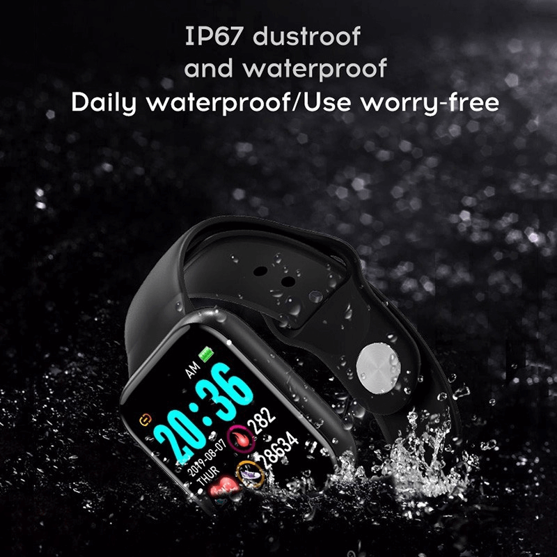 D20 smart watch fitness tracker