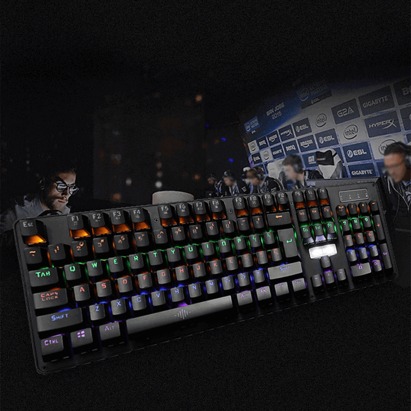 Bosston wired luminous keyboard rgb mk912