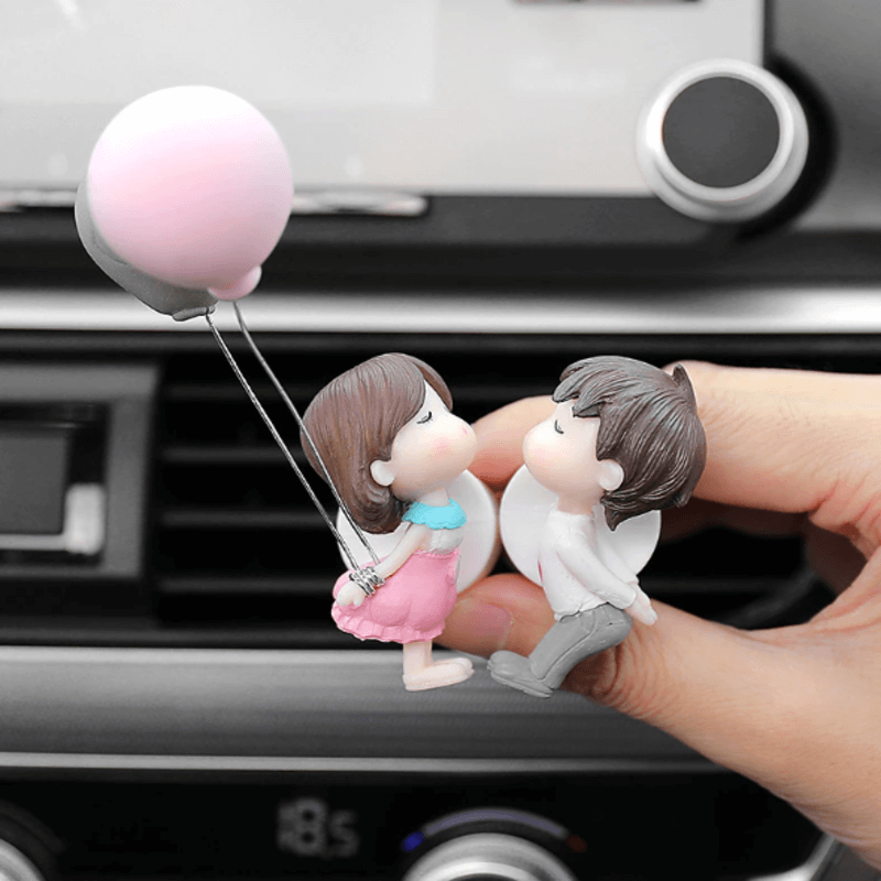 Car air freshener with 4 tablets