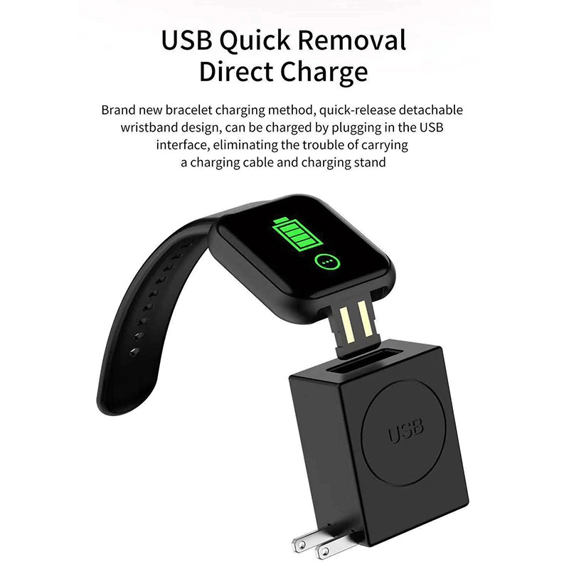 D20 smart watch fitness tracker