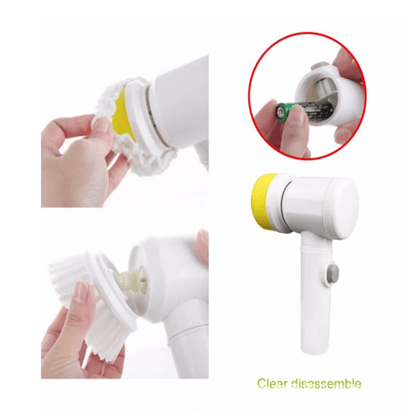 magic 5 in 1 wireless cleaning brush