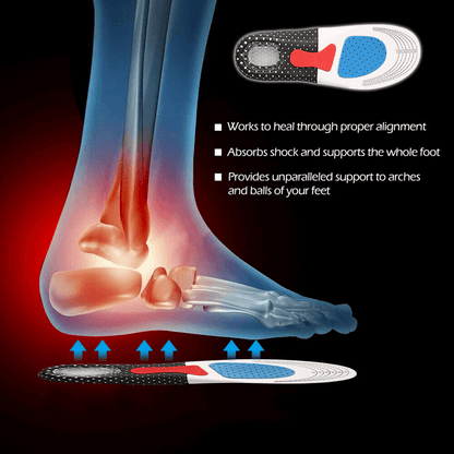 Caresole plantar fasciitis insoles foot comfort