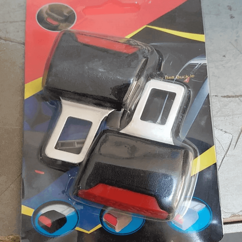 Car seat belt clip extender for honda