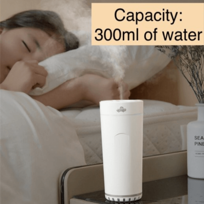 Multi-purpose turbine humidifier colorful night lamp