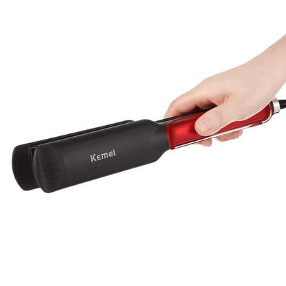 kemei wet/dry hair straightener km-531