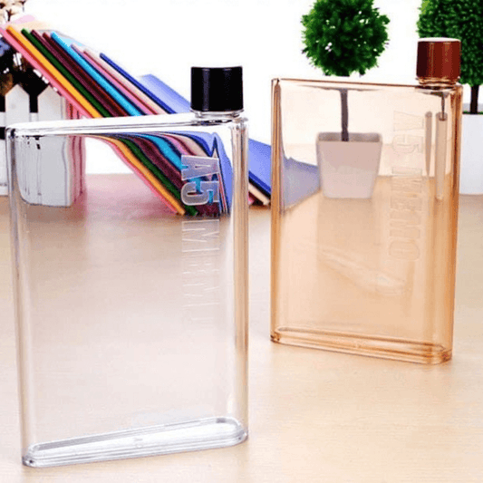  portable notebook water bottle shatterproof