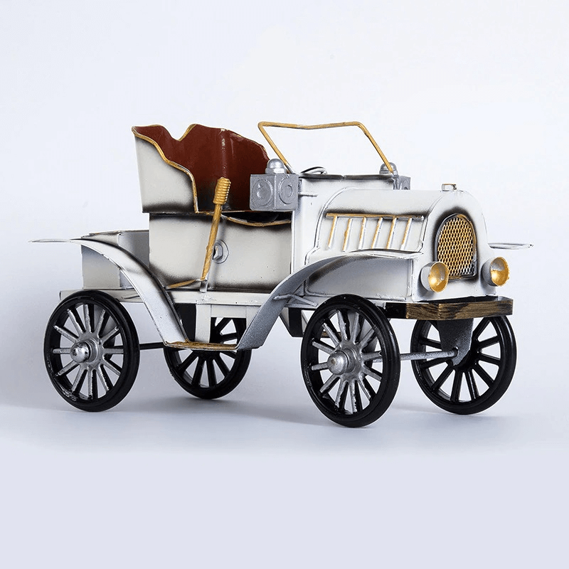 Retro handmade iron car model