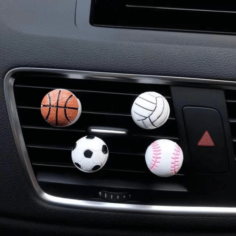 Car air freshener with 4 tablets