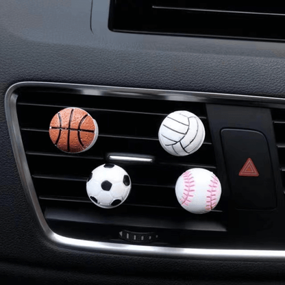 Car air freshener with 4 tablets